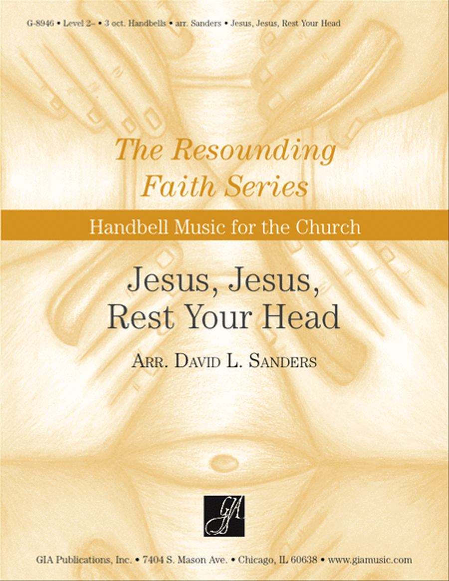 Jesus, Jesus, Rest Your Head - Handbells 3-Octaves scores gallery preview page 1