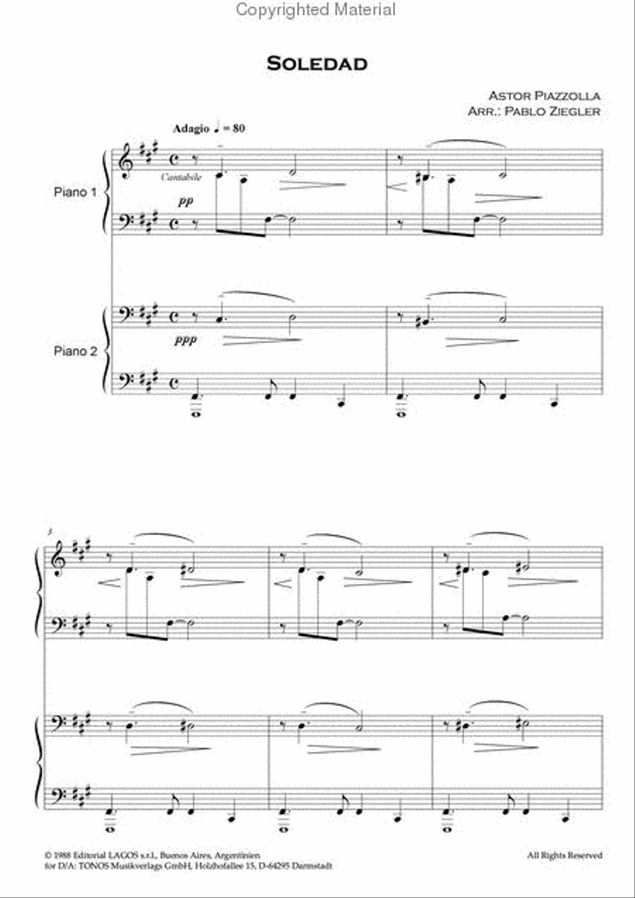 SoledadArr.: Pablo Ziegler Piano scores gallery preview page 2