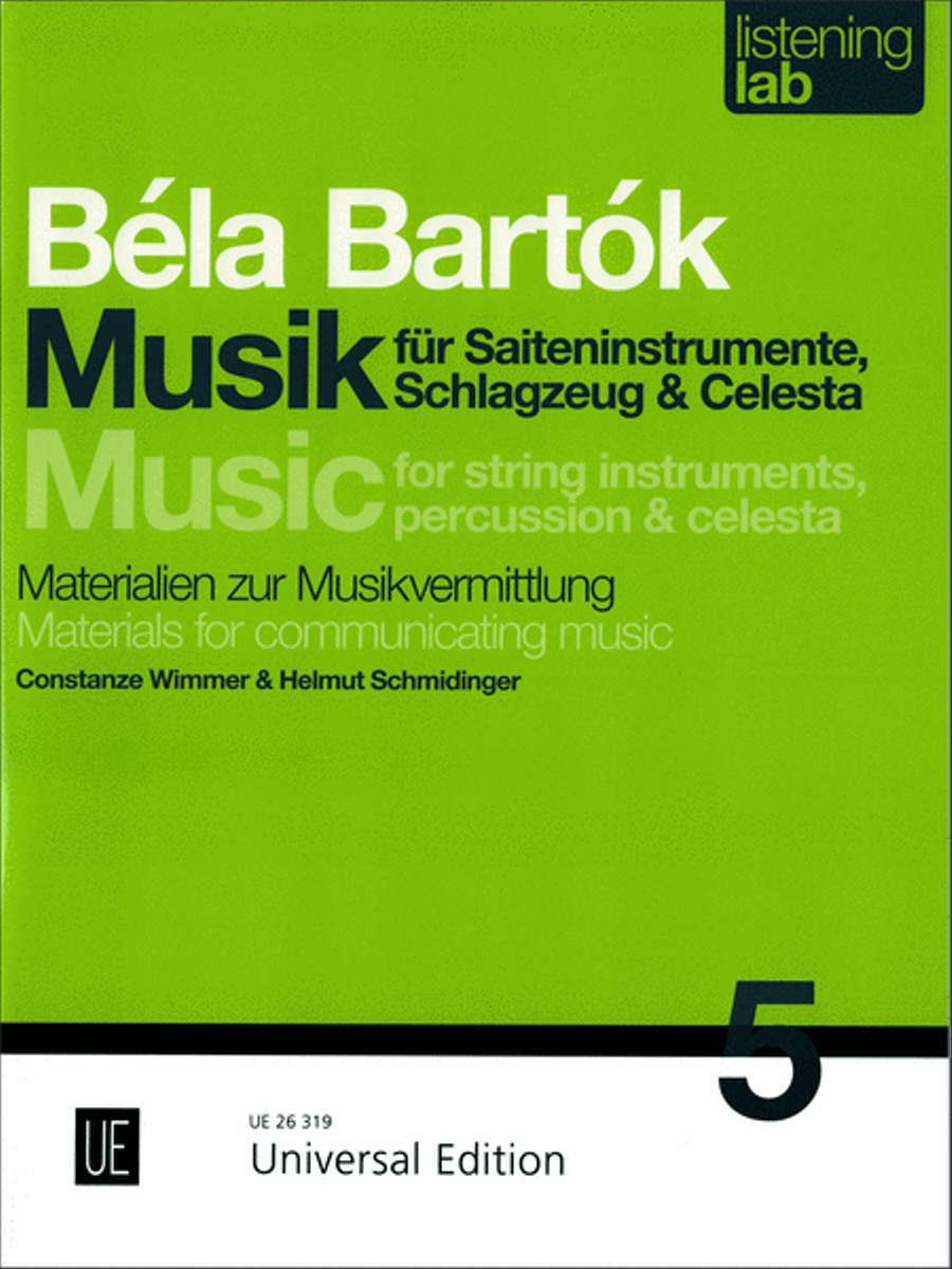 Béla Bartók: Music For Strings, Percussion, and Celesta String Orchestra scores gallery preview page 1