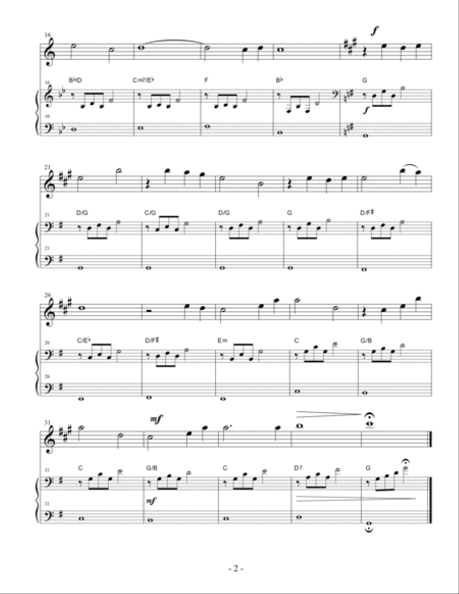Where Are You Christmas? B-Flat Clarinet scores gallery preview page 2