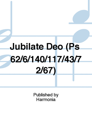 Book cover for Jubilate Deo (Ps 62/6/140/117/43/72/67)