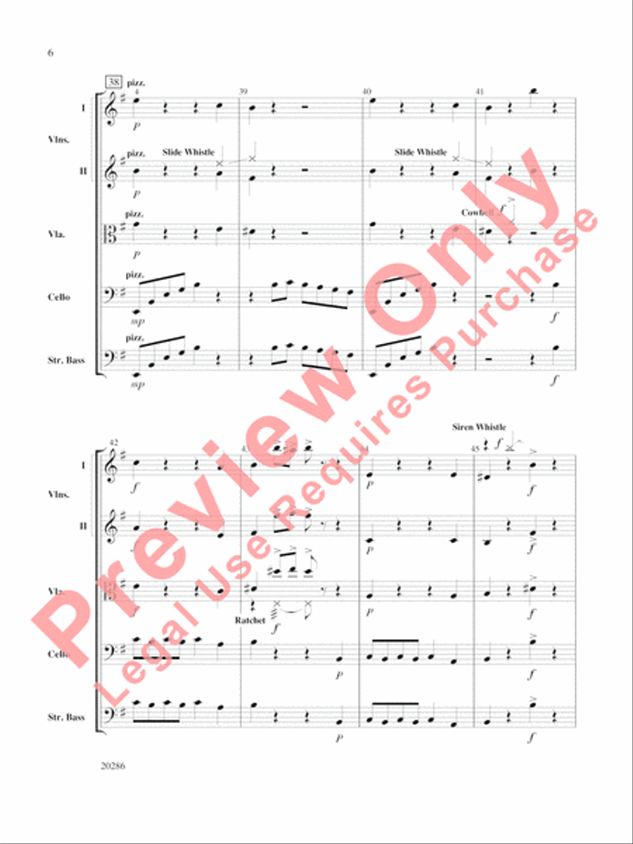 End Pin Rag String Orchestra scores gallery preview page 7