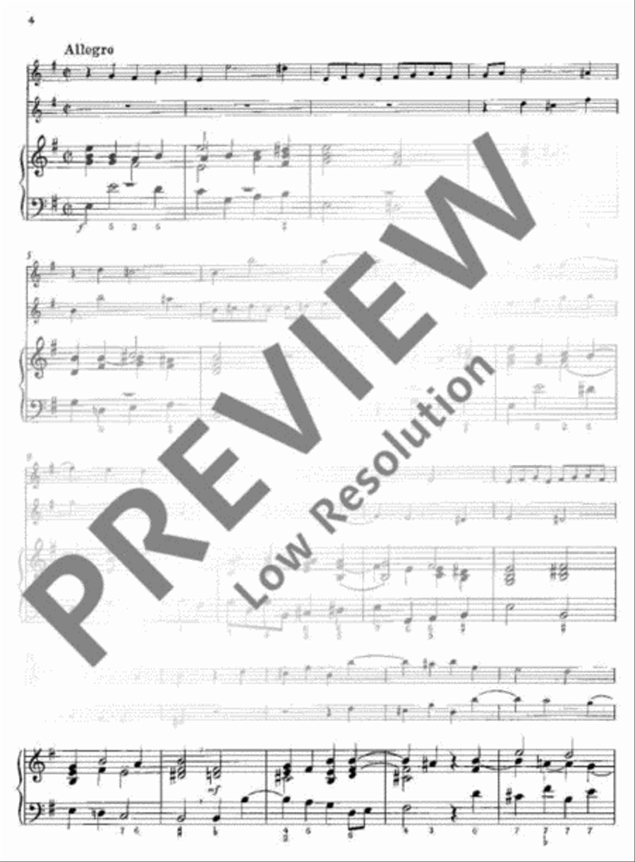 Twelve Triosonatas Cello scores gallery preview page 5