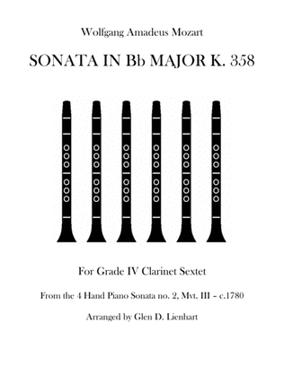 Sonata in Bb Major K 358