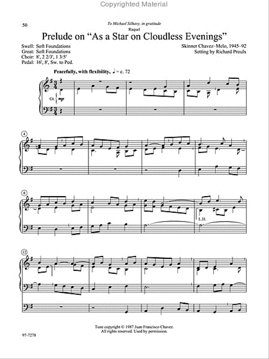 Twelve Hymn Preludes Organ scores gallery preview page 10