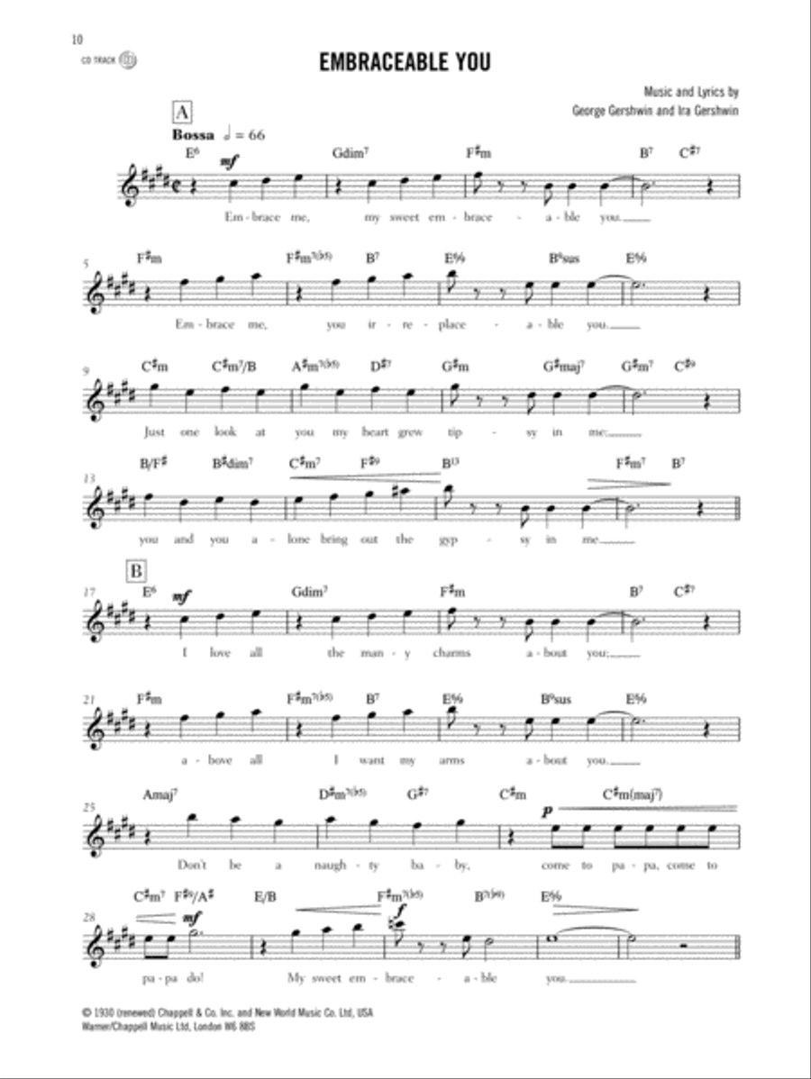 Authentic Jazz Play-Along -- It Don't Mean a Thing Alto Saxophone scores gallery preview page 2
