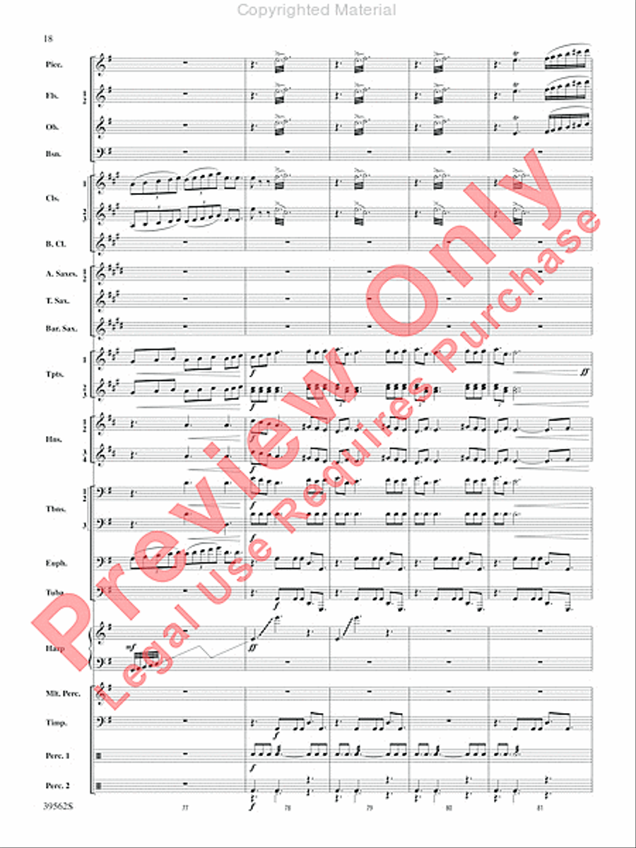 The Complete Harry Potter Concert Band scores gallery preview page 19