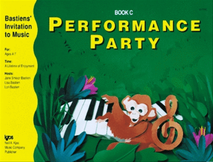 Performance Party, Book C Piano Method scores gallery preview page 1