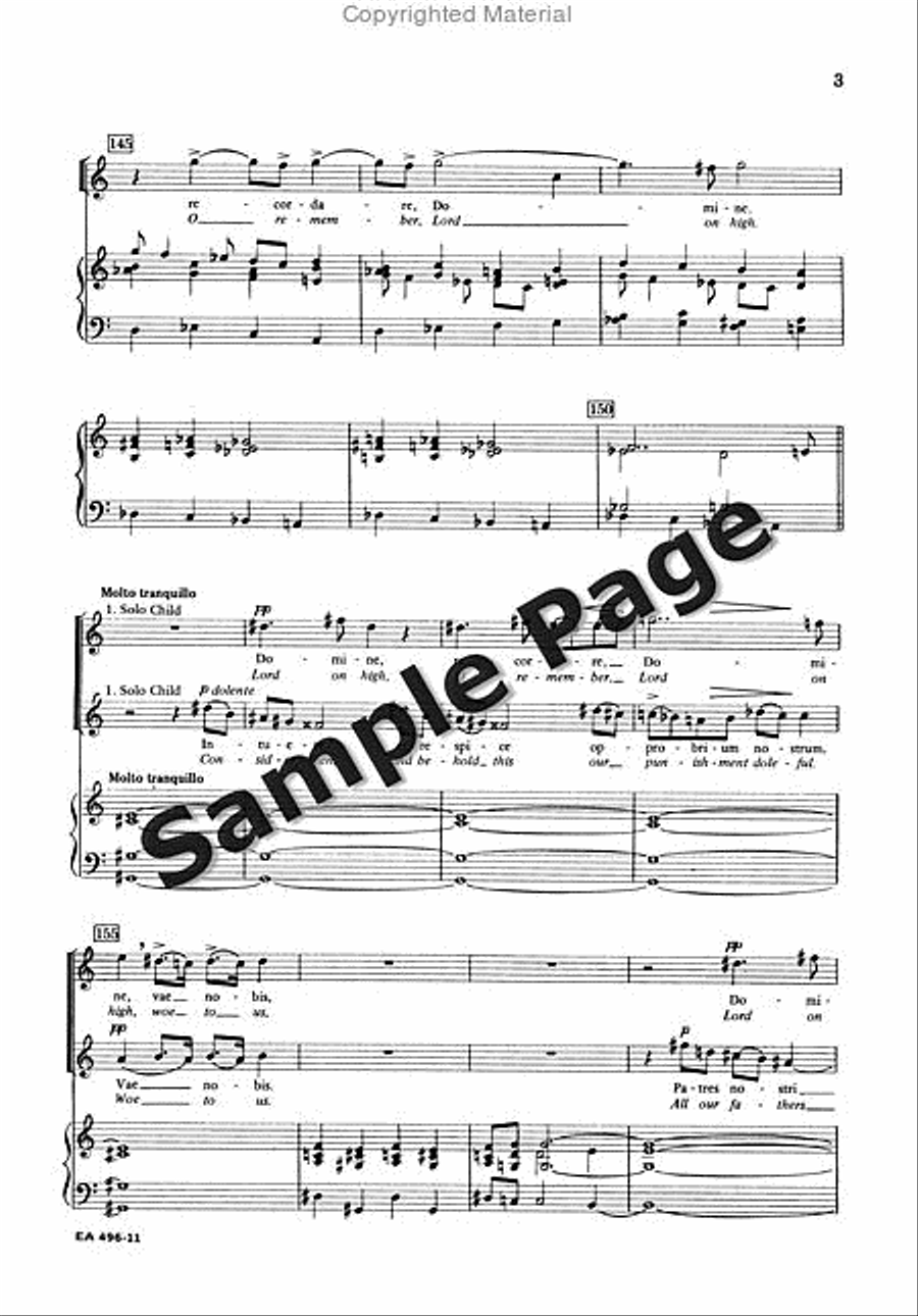 O Remember Lord O Remember Lord 4-Part scores gallery preview page 4