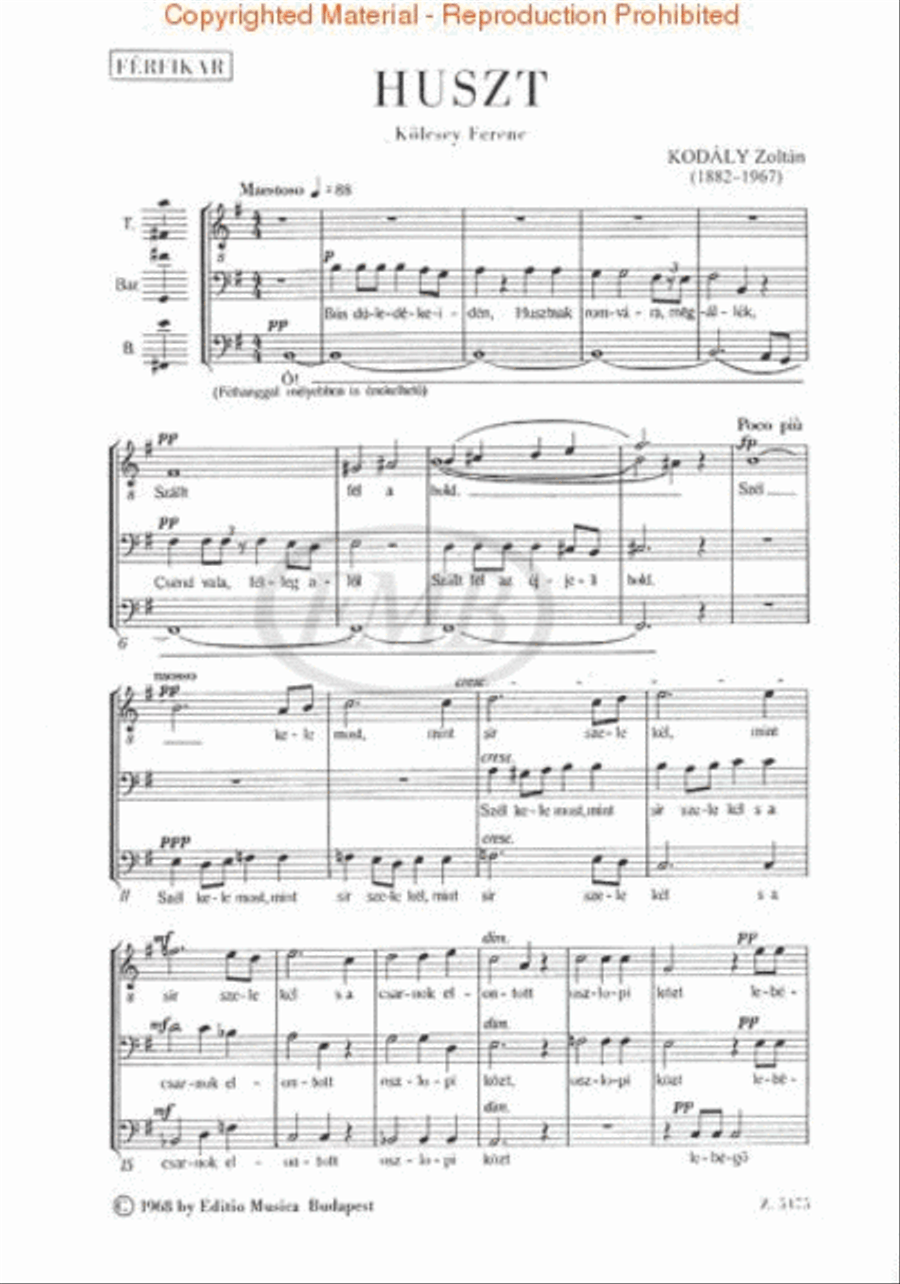 Ruins, The 3-Part scores gallery preview page 3