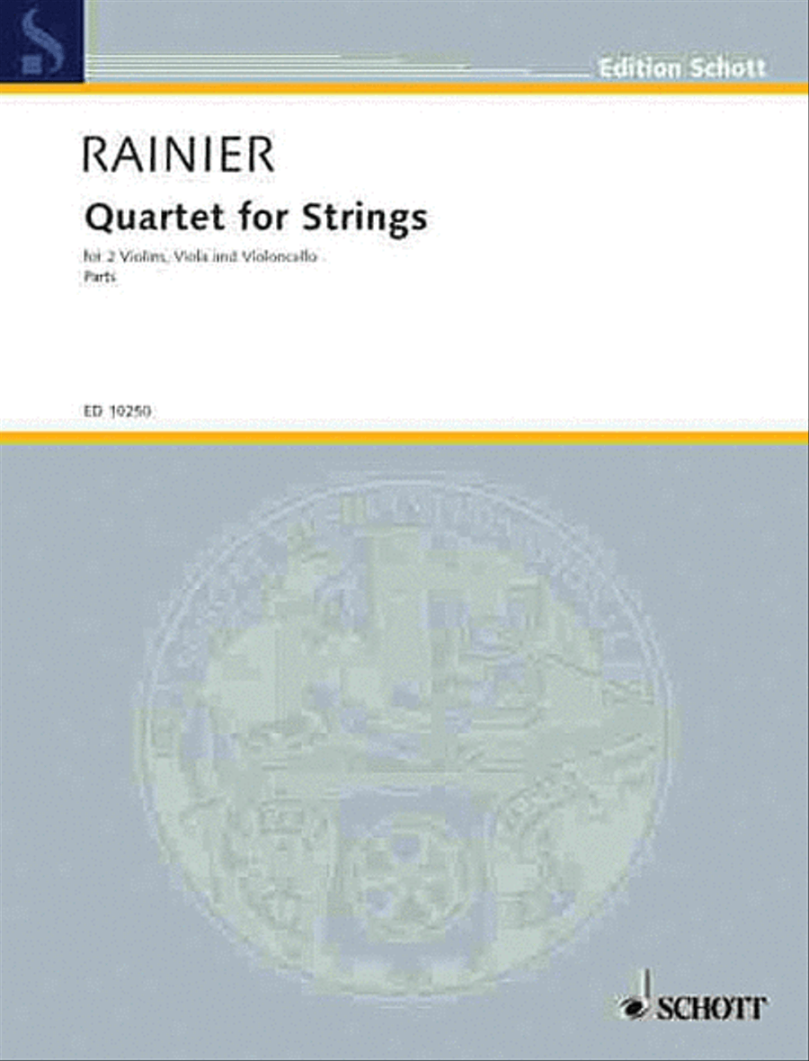 String Quartet String Quartet String Quartet scores gallery preview page 1