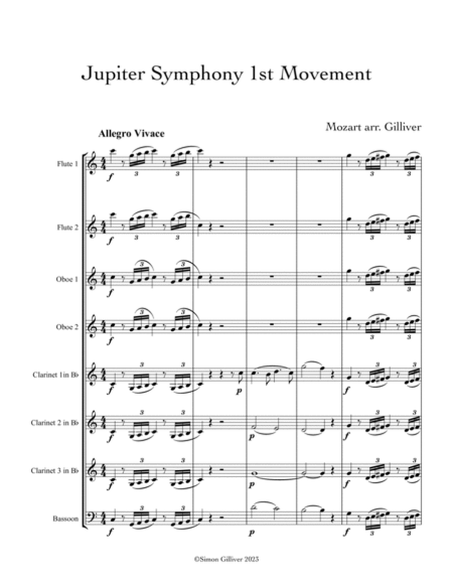 Symphony No. 41 'Jupiter' First Movement image number null