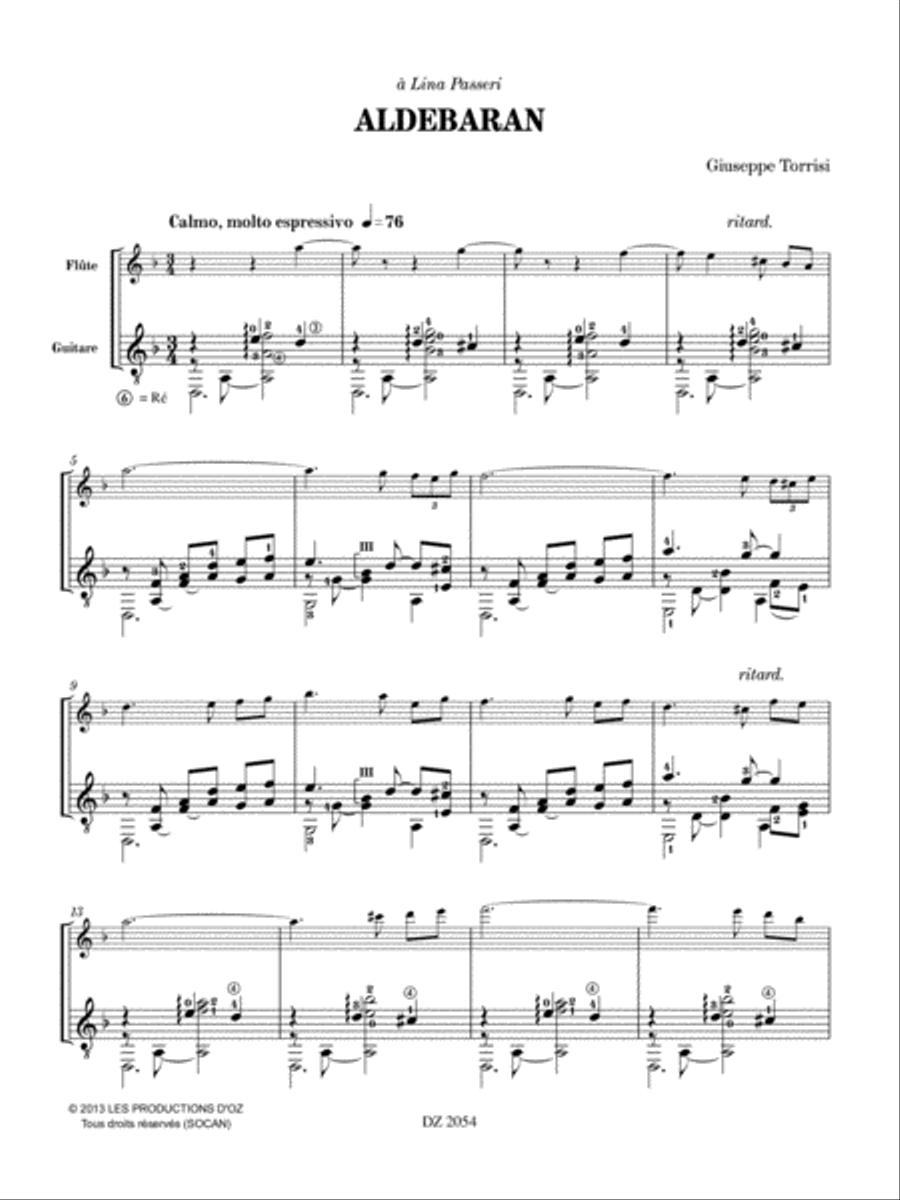 Aldebaran Flute scores gallery preview page 2