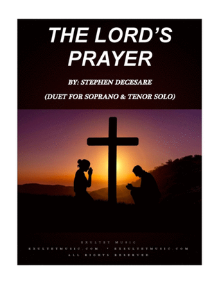 Book cover for The Lord's Prayer (Duet for Soprano and Tenor Solo)