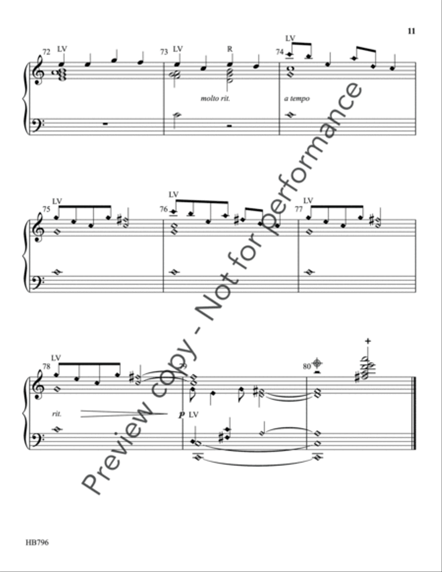 Beneath the Cross of Jesus - Eithun 5-Octaves scores gallery preview page 10