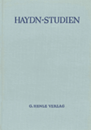 Haydn Studies Cover For Volume 10 Set