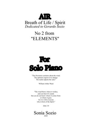 AIR: Breath of Life/Spirit - No.2 from "Elements"