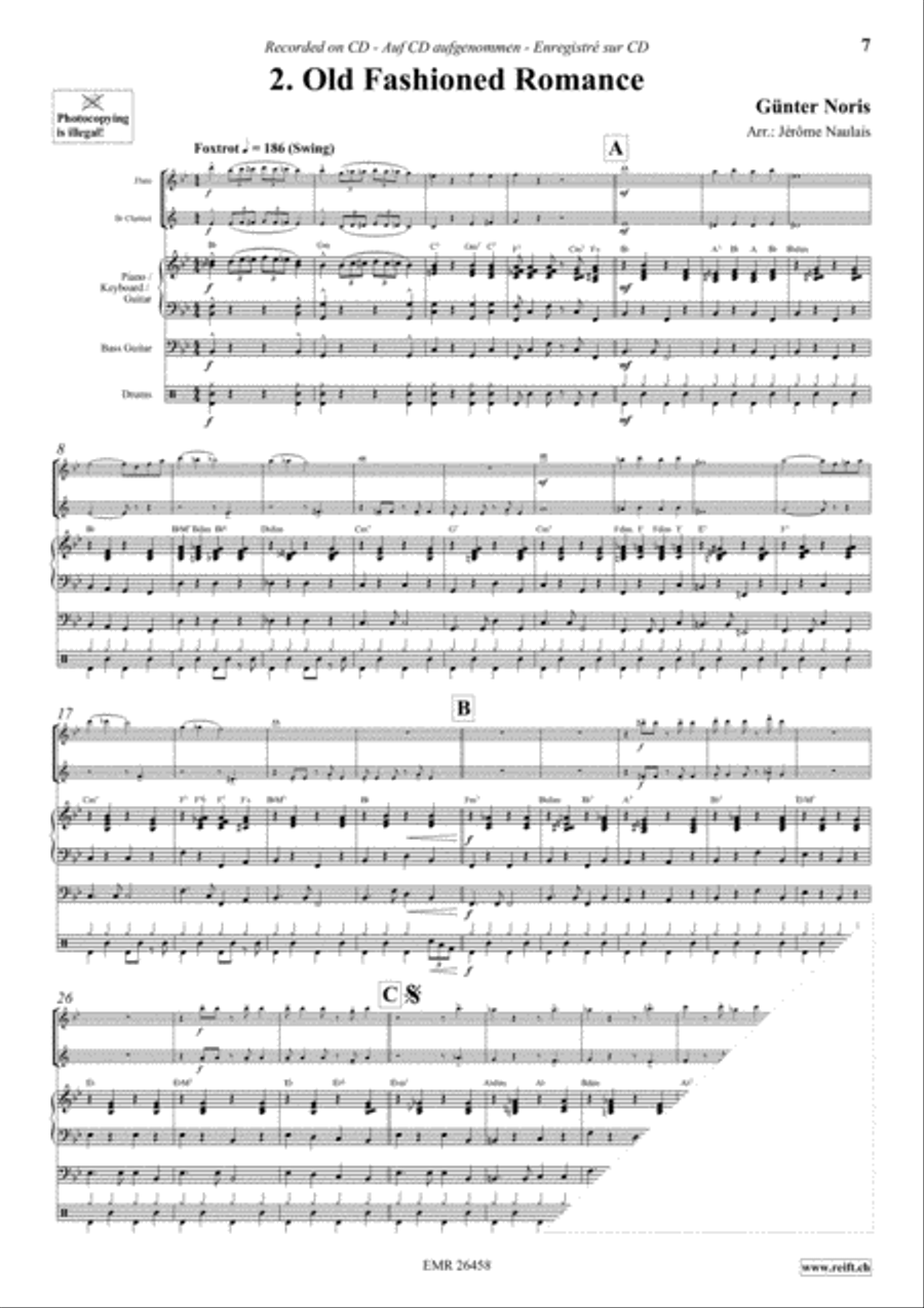 Let's Dance Volume 4 Let's Dance Volume 4 Woodwind Ensemble scores gallery preview page 4