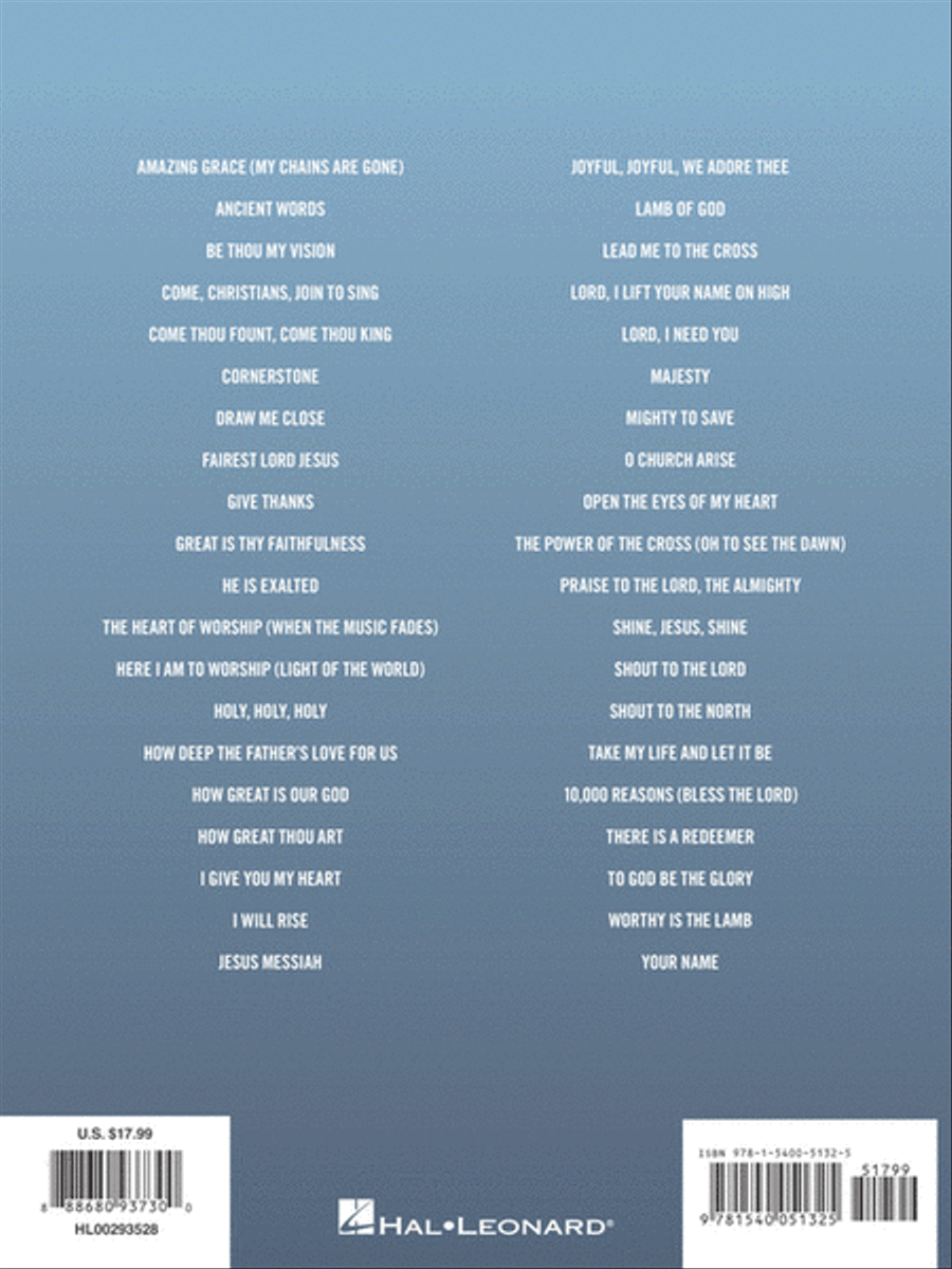 Blended Worship Piano Collection Piano Solo scores gallery preview page 7