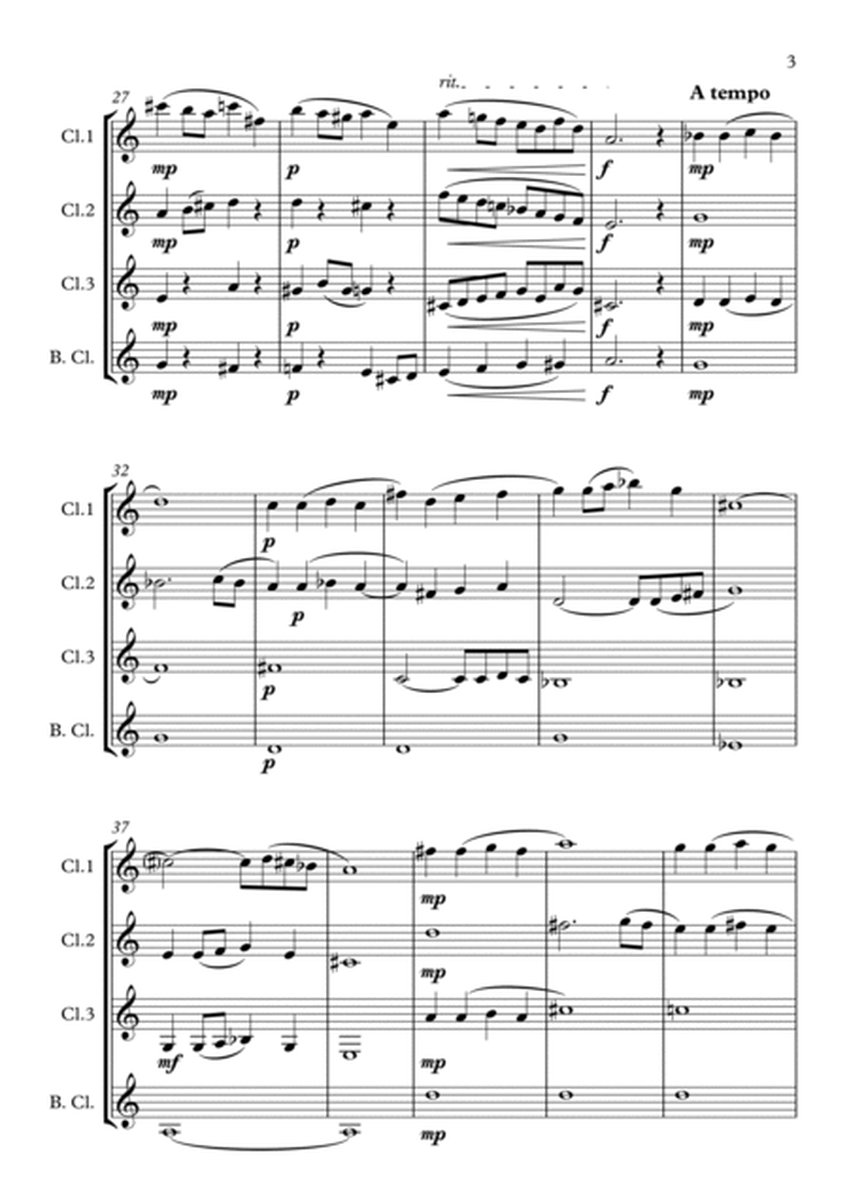 Ataraxis - Clarinet Quartet image number null