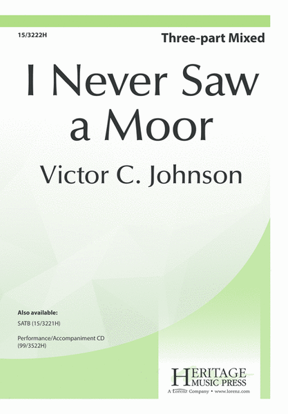 I Never Saw a Moor
