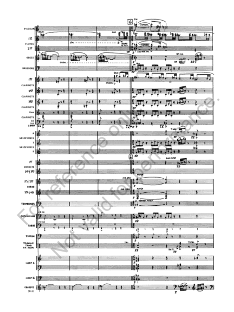 Salome's Dance (Dance of the Seven Veils) Concert Band scores gallery preview page 13