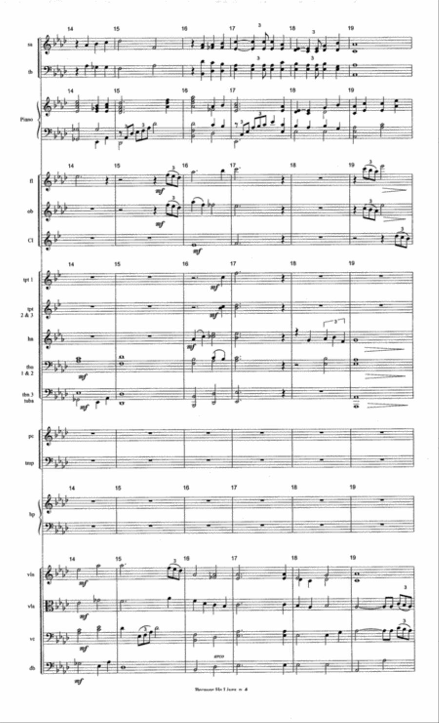Because He Lives Choir scores gallery preview page 5