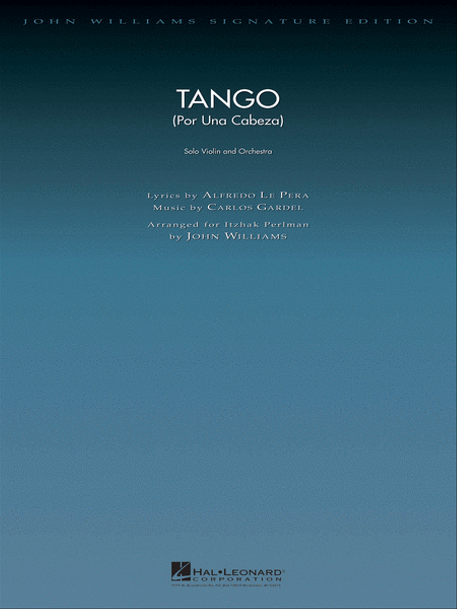 Tango (Por Una Cabeza) Full Orchestra scores gallery preview page 1