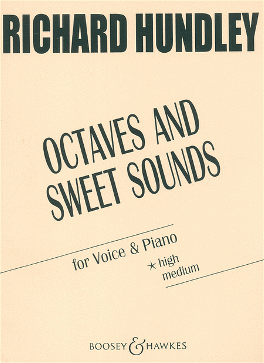 Octaves and Sweet Sounds High Voice scores gallery preview page 1