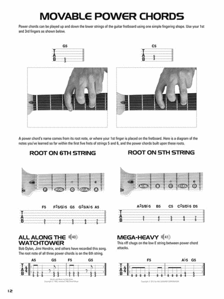 Hal Leonard Guitar Tab Method image number null