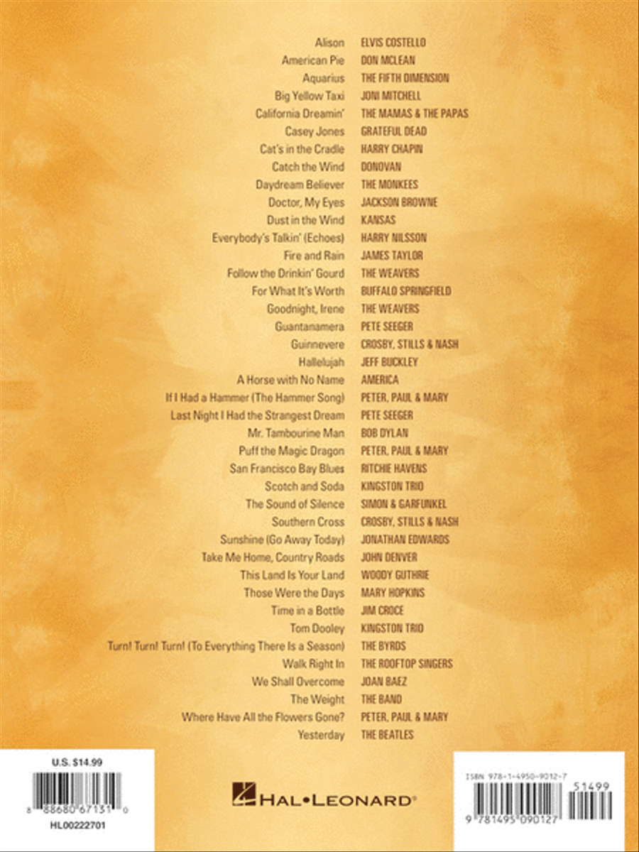 Folk Pop Songs Folk Pop Songs Acoustic Guitar scores gallery preview page 5