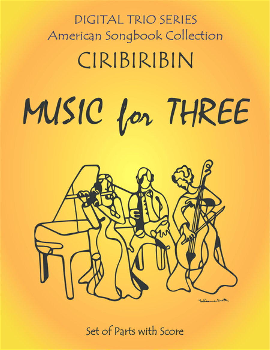 Ciribiribin for String Trio- Violin, Viola, Cello String Trio scores gallery preview page 1