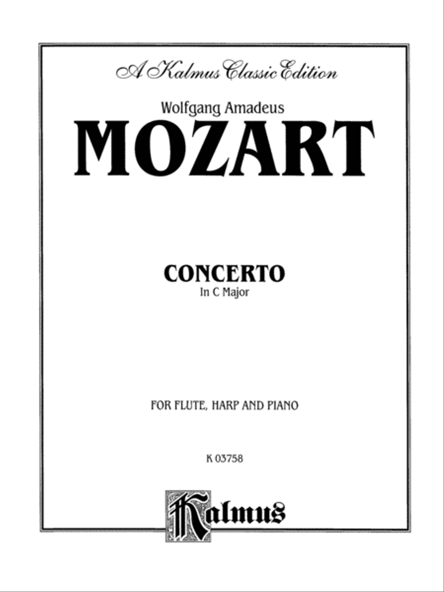 Concerto for Flute and Harp, K. 299 (C Major) (Orch.)