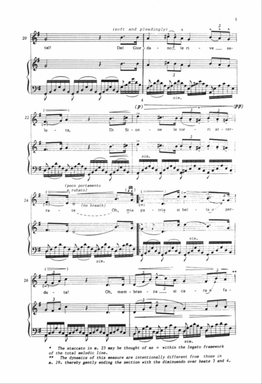 Va Pensiero (from Nabucco) Choir scores gallery preview page 4