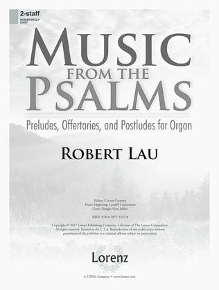 Book cover for Music from the Psalms (Digital Delivery)