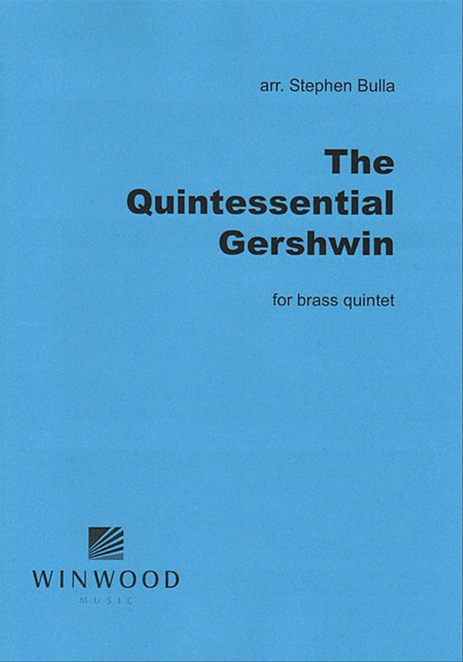 The Quintessential Gershwin Brass Quintet scores gallery preview page 1