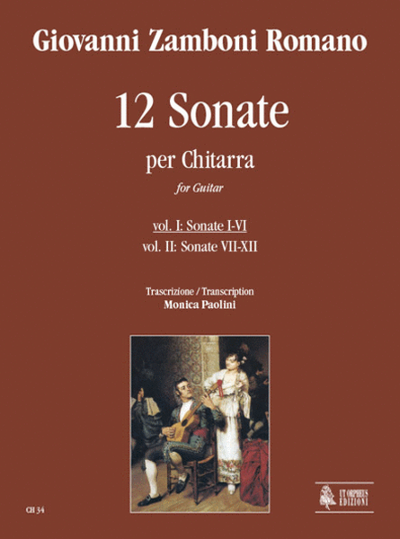 12 Sonatas for Guitar - Vol. 1: Sonatas Nos. 1-6 image number null