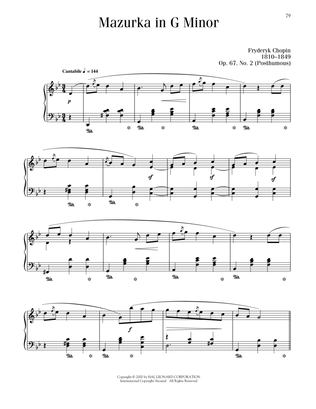 Book cover for Mazurka, Op. 67, No. 2