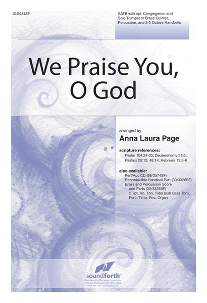 We Praise You, O God image number null
