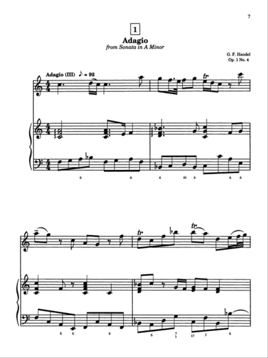 Suzuki Recorder School (Alto Recorder), Volume 3 Alto Recorder scores gallery preview page 16