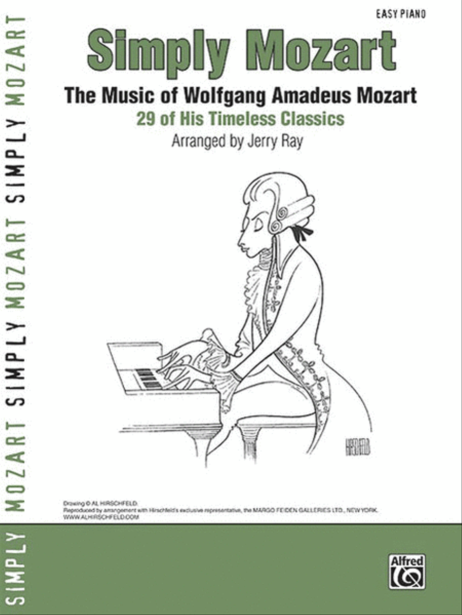 Simply Mozart Easy Piano scores gallery preview page 1