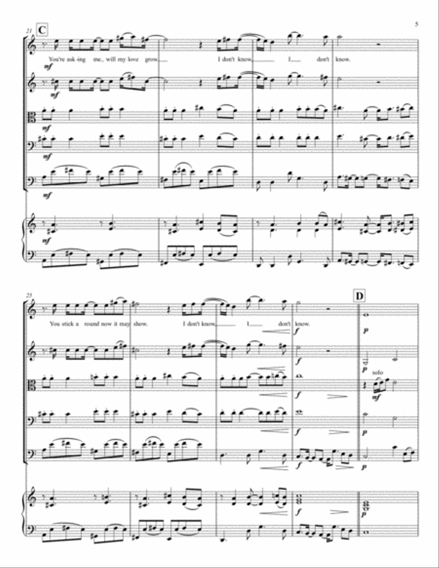 Something String Orchestra scores gallery preview page 5