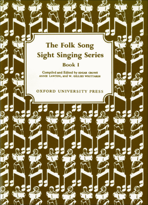 Book cover for Folk Song Sight Singing Book 1