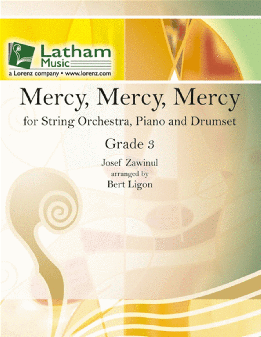 Mercy Mercy Mercy So3/Piano/Drums Sc/Pts String Orchestra scores gallery preview page 1