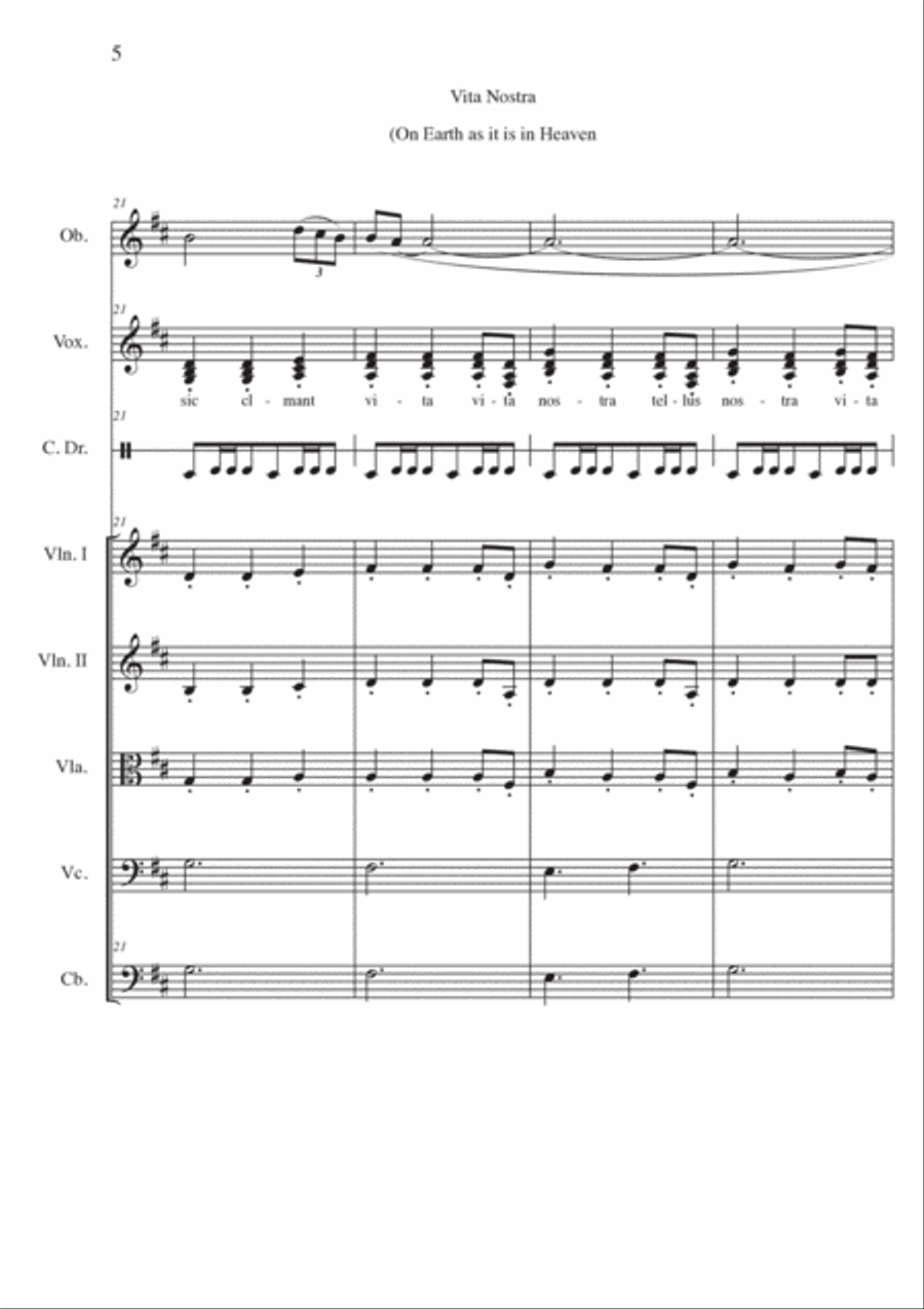 Vita Nostra String Orchestra scores gallery preview page 5