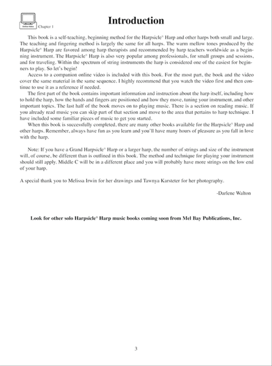 Harpsicle Harp Method, Book 1 Pedal Harp scores gallery preview page 4