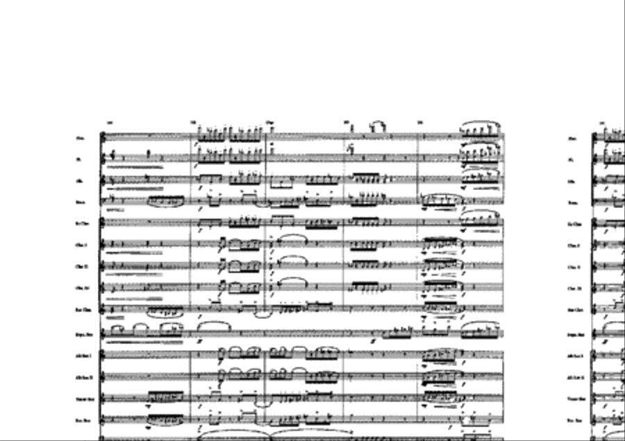 Concertino For Soprano Saxophone Concert Band scores gallery preview page 62