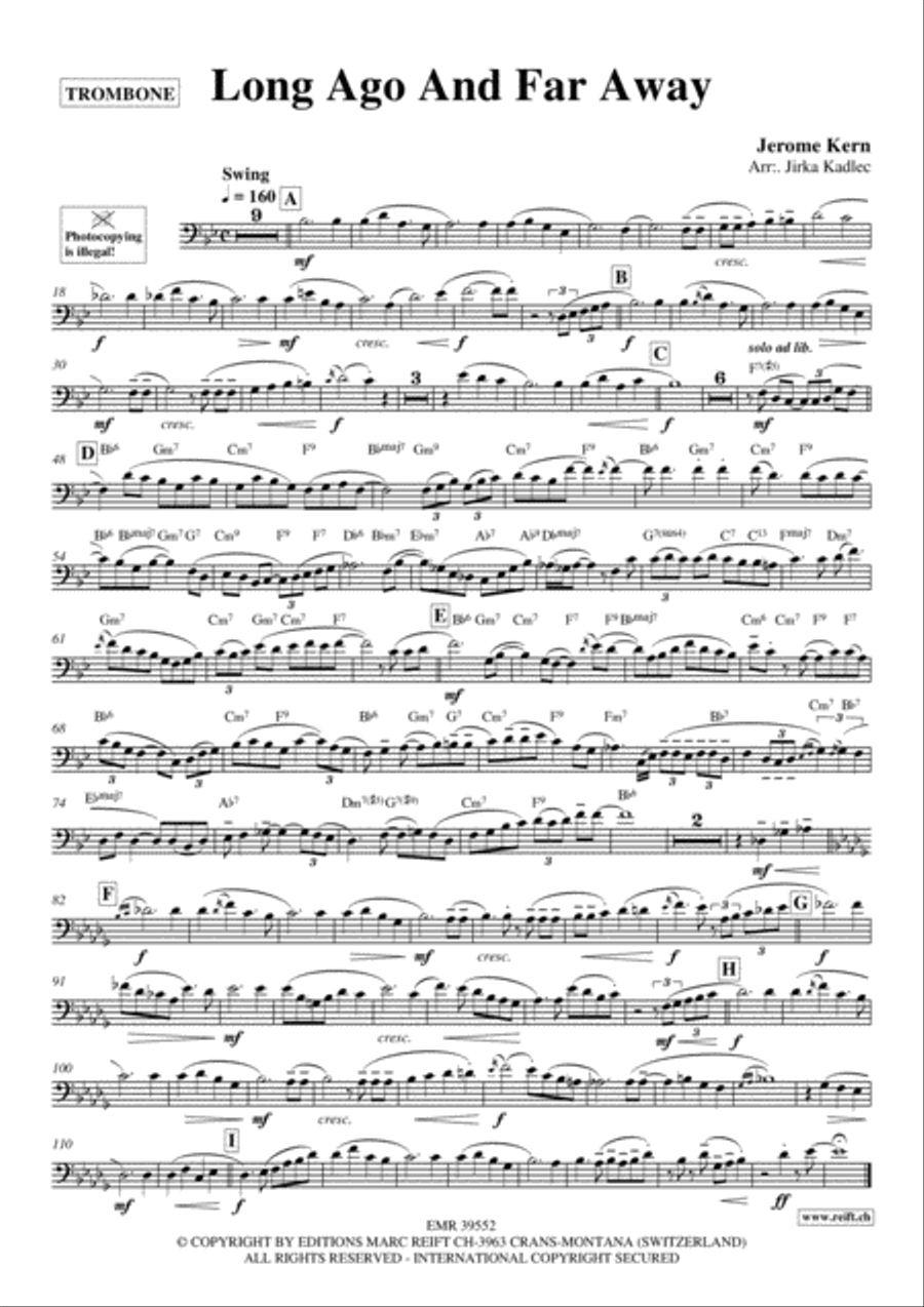 Long Ago And Far Away Piano Accompaniment scores gallery preview page 2