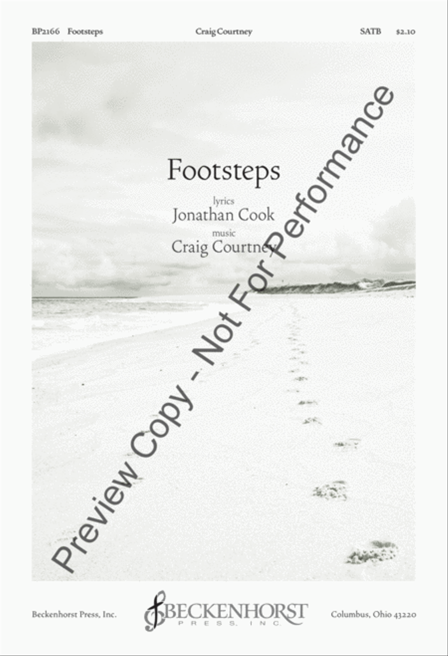 Footsteps Footsteps 4-Part scores gallery preview page 2