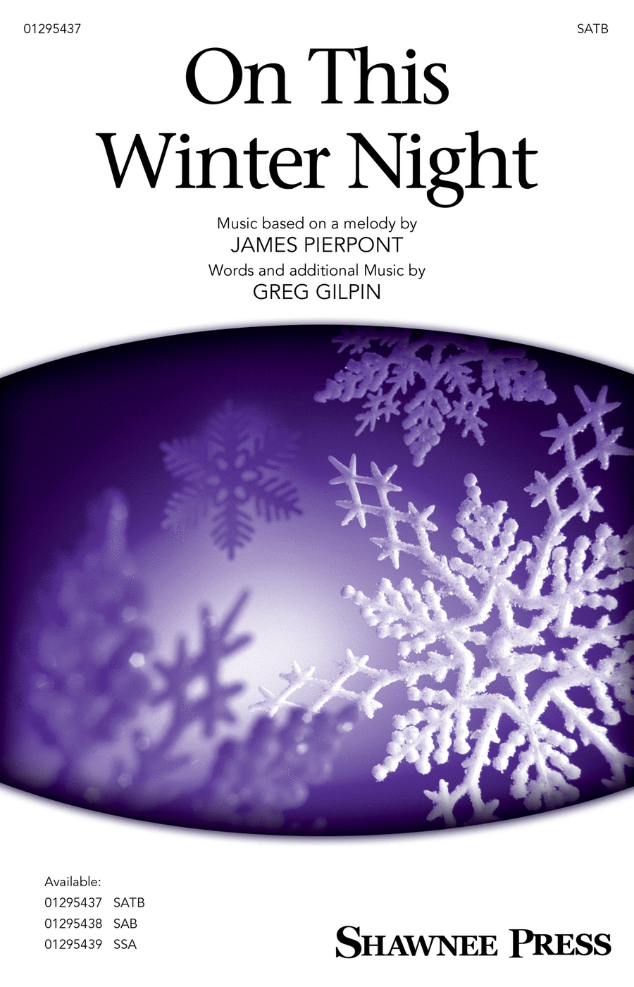 On This Winter Night 4-Part scores gallery preview page 1
